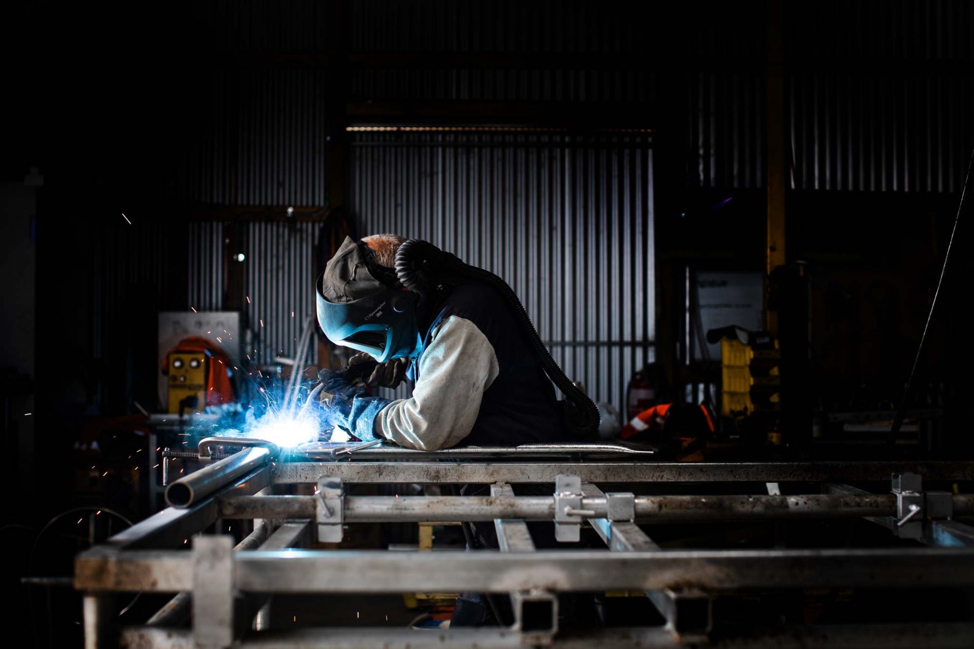 Fabrication of specialised fencing.