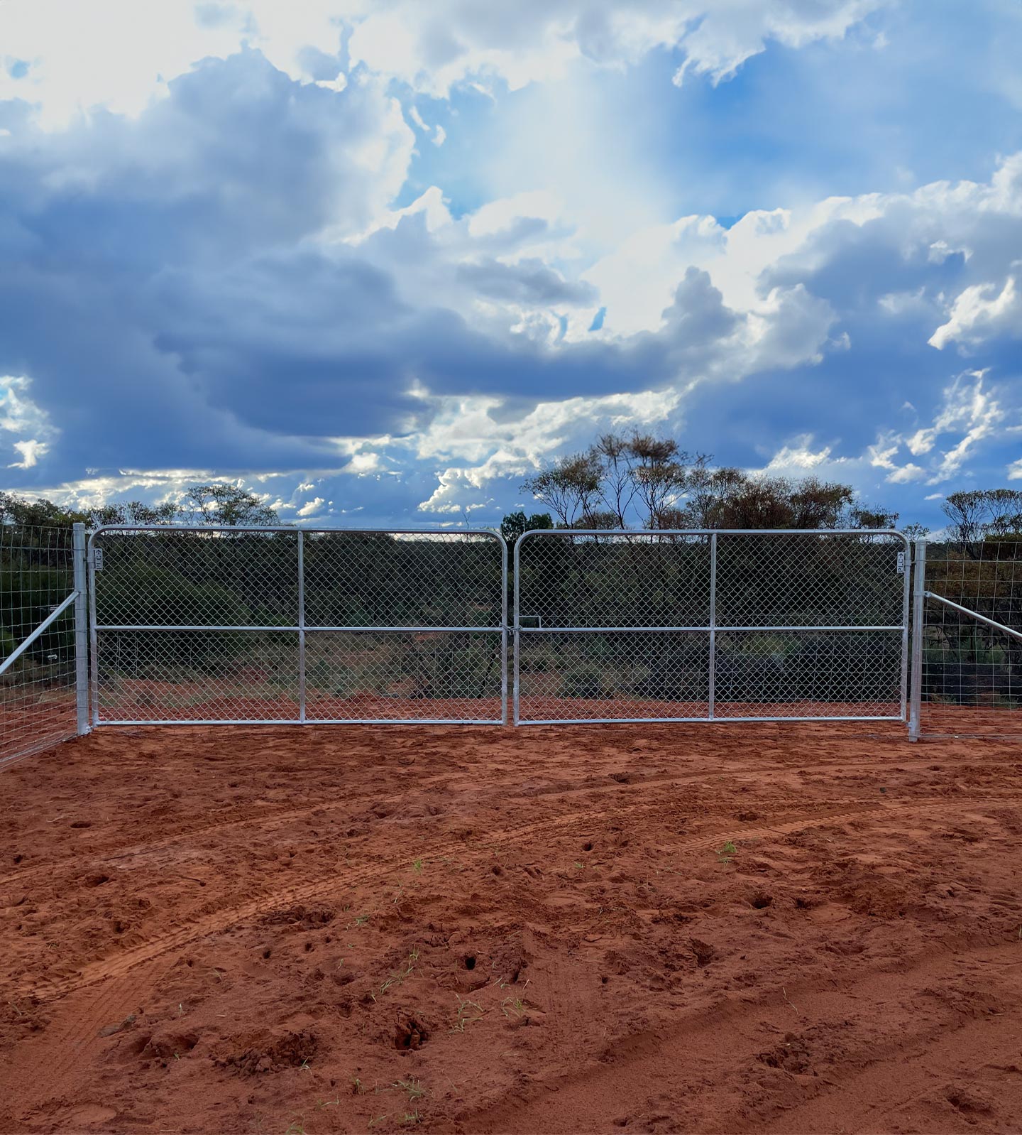 High quality gates and exclusion fencing installed by PLC Fencing in Cooltong, SA.